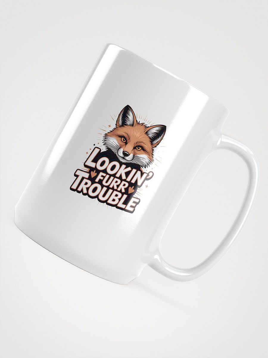 Lookin' Furr Trouble Fox Mug product image (4)