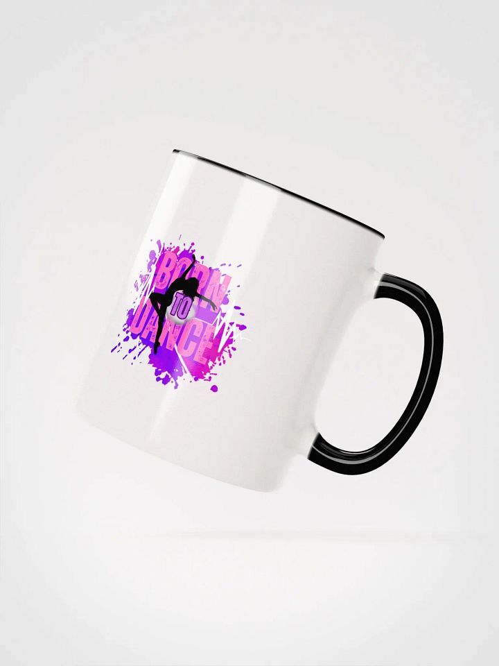 CREATE Greatness + Born to Dance Her Silhouette Ceramic Color Handle Mug product image (2)