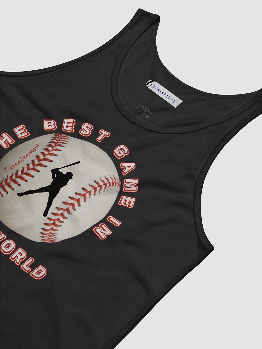 The Best Game in the World – 3D Baseball Swing Men's Tank product image (15)