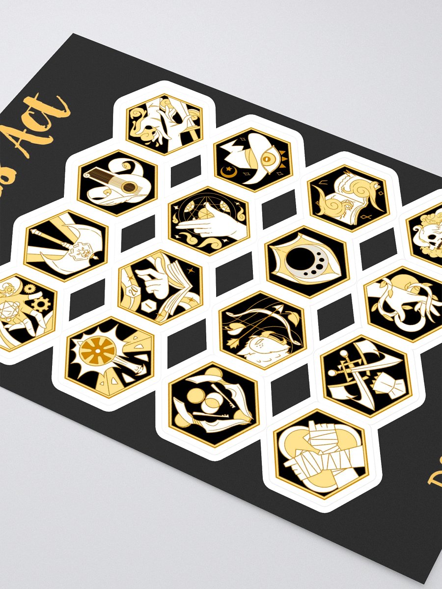 CLASS ACT D&D Sticker Set product image (2)