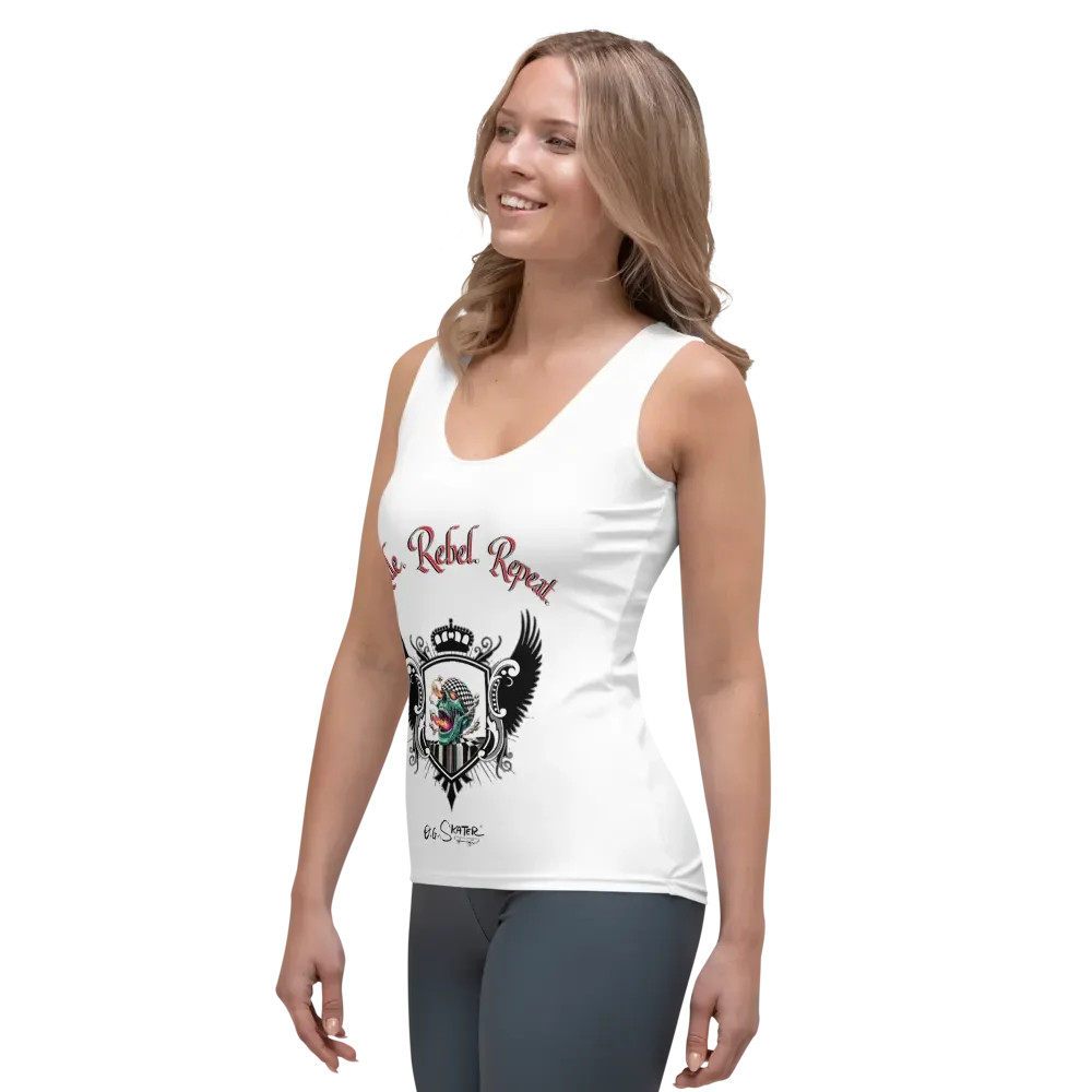 “Ride. Rebel. Repeat.” Women’s Tank by O.G. Skater® product image (3)