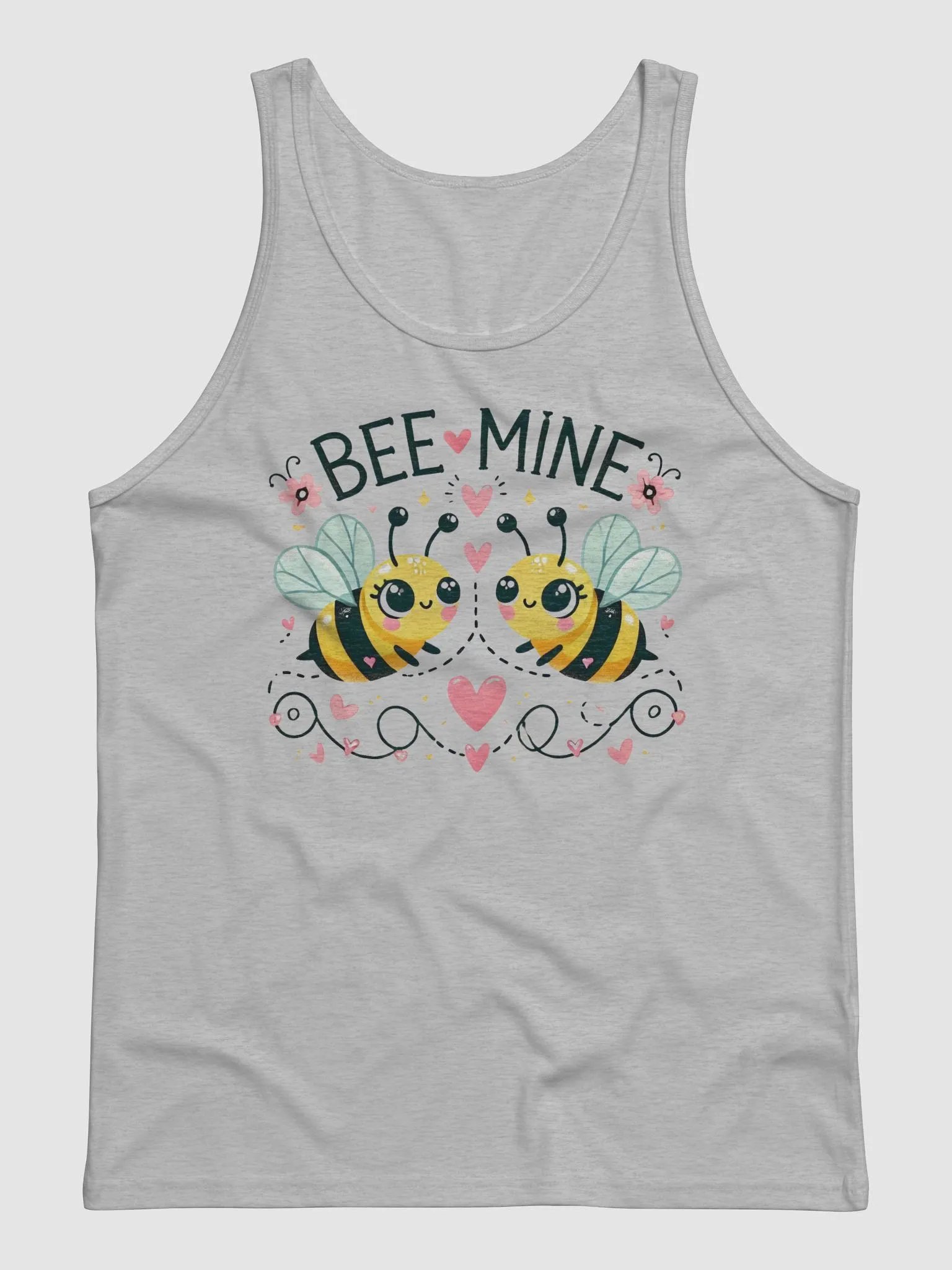 BEE MINE - Romantic Bee Heart Tank product image (1)