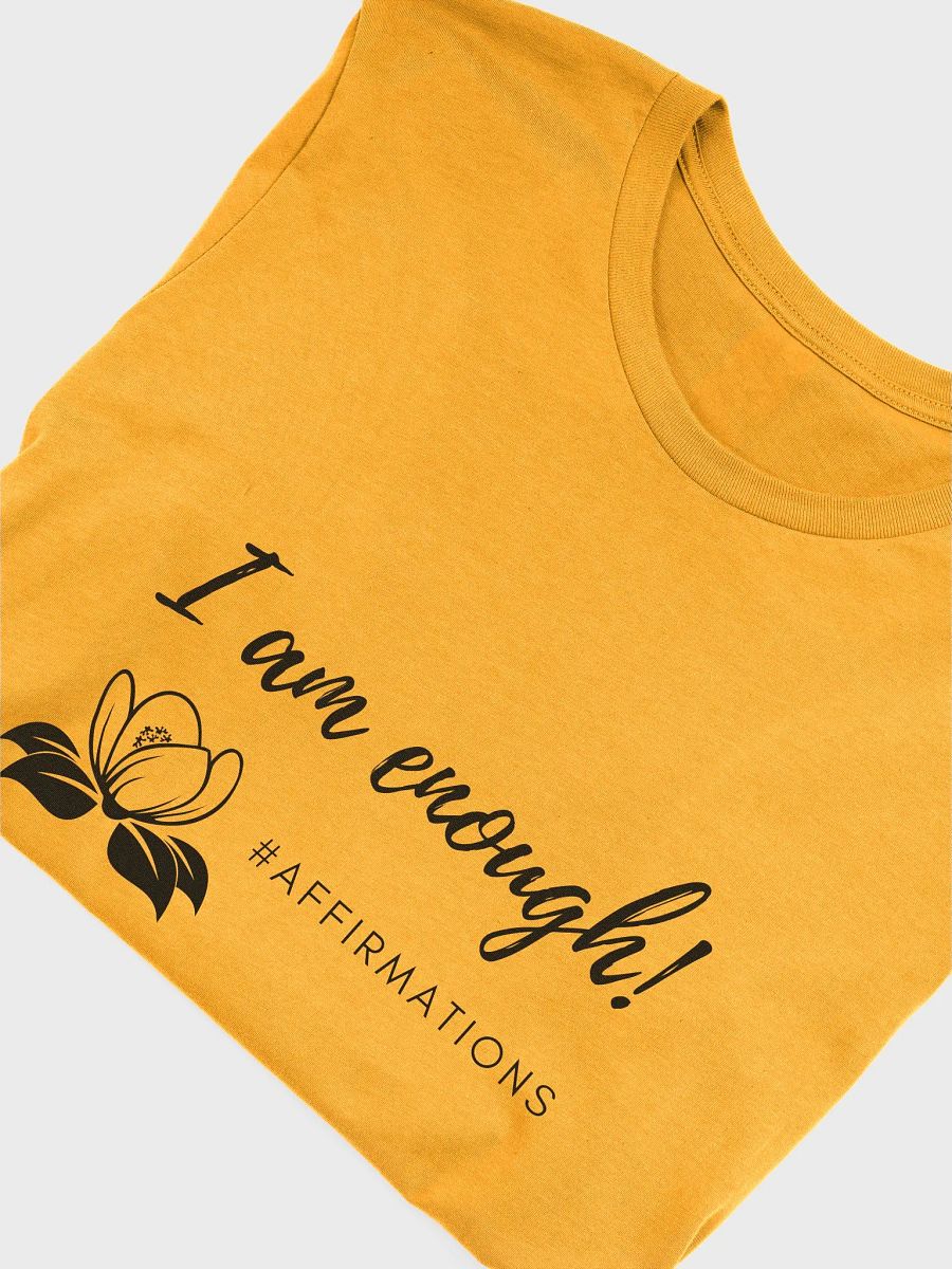 I am enough Dark Unisex Super soft T-Shirt product image (32)
