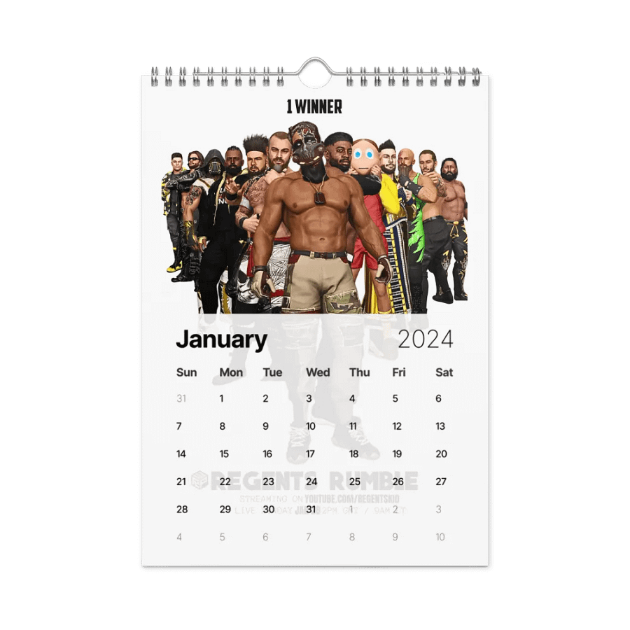 RPW Season 2 Calendar product image (15)