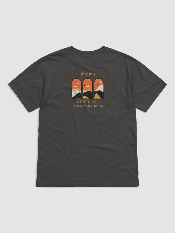 Meet me in the Mountains organic cotton t-shirt product image (14)