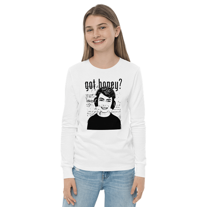 Got Honey Youth Long Sleeve T-Shirt product image (8)