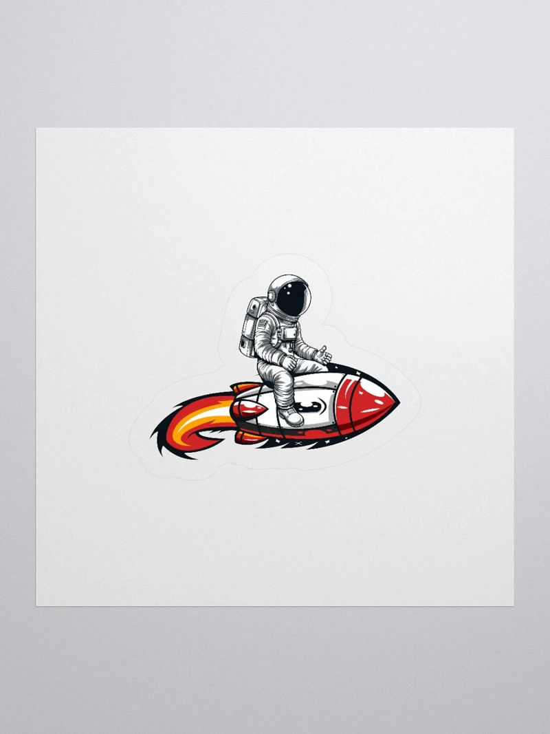 Jozzoh Rocket Man Stickers