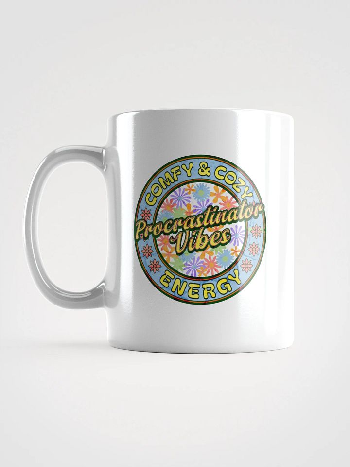 Procrastinator Vibes Comfy And Cozy Energy Mug product image (1)