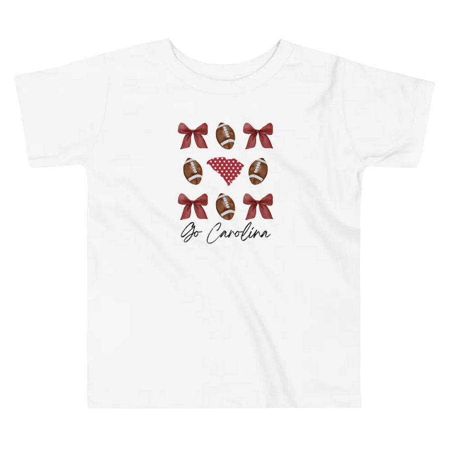 Toddler Girls Carolina Football T-Shirt (Homemade) product image (2)