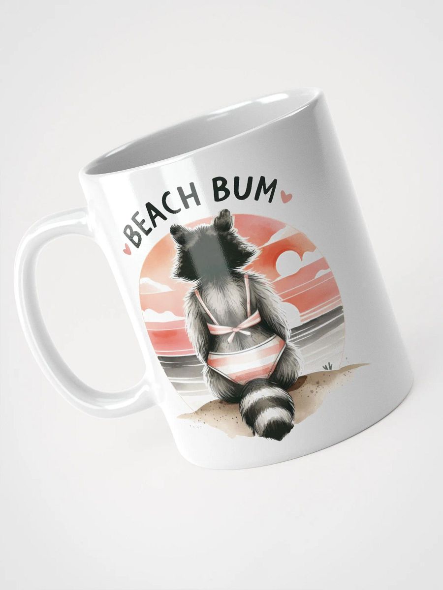 Bikini Beach Bum Raccoon Mug product image (8)