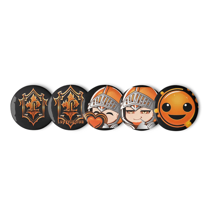 "Embarkment" 5 Pin Set product image (1)