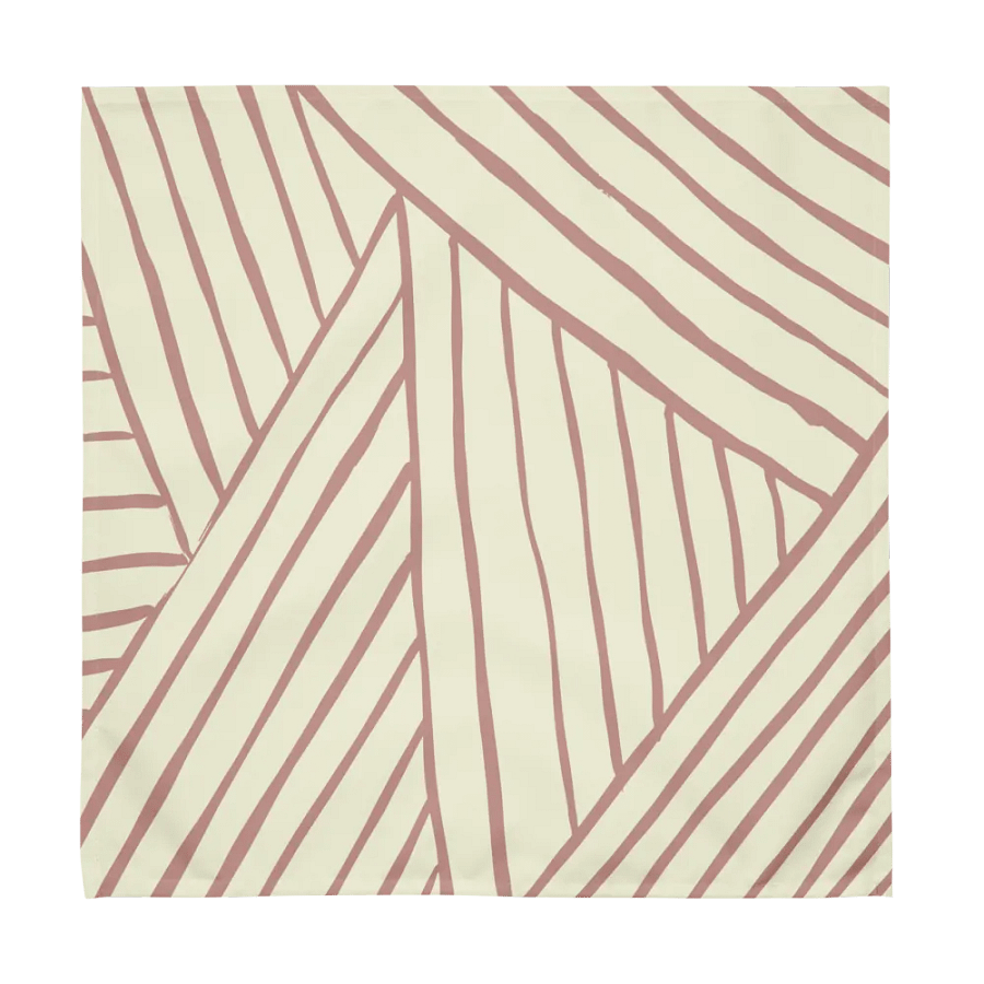 Napkins: Vintage Blush & Regal Plum product image (1)