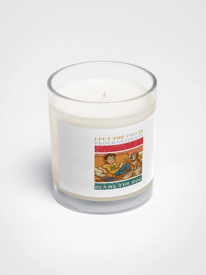 Procrastination Pro Soy Wax Candle product image (2)