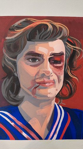 Who else is anxiously awaiting the final season?

Steve Harrington prints are now available in my shop ❤️

www.kelsart.ca 

#...
