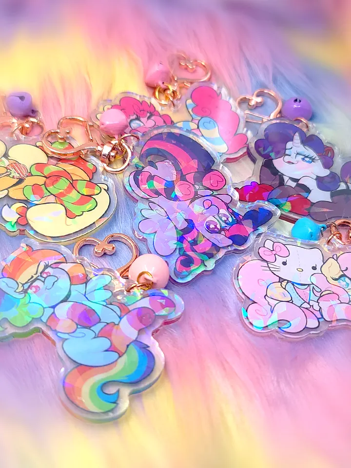 Pony Friends | Acrylic Charm Set product image (1)
