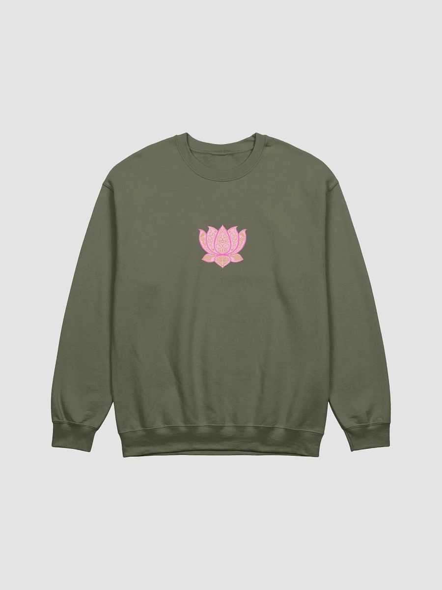 Golden Lotus Eye Crewneck Sweatshirt product image (1)