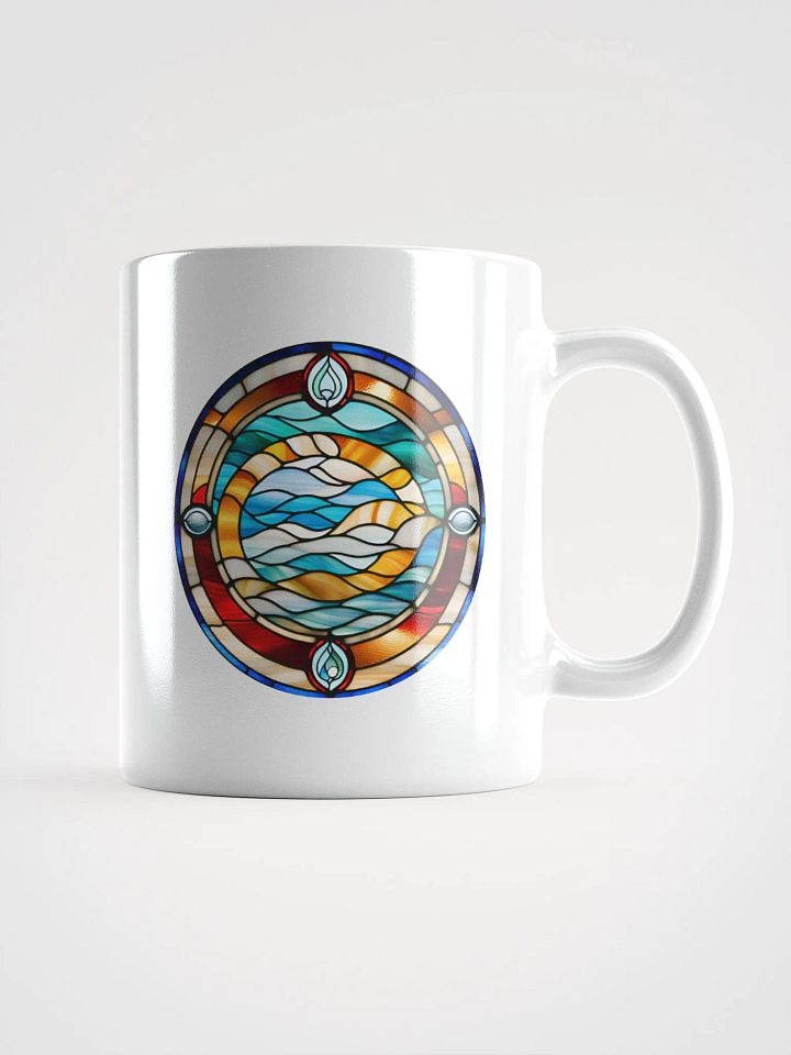 Spiritual Aquarius - Unique Mug Design - Circle Energy product image (1)