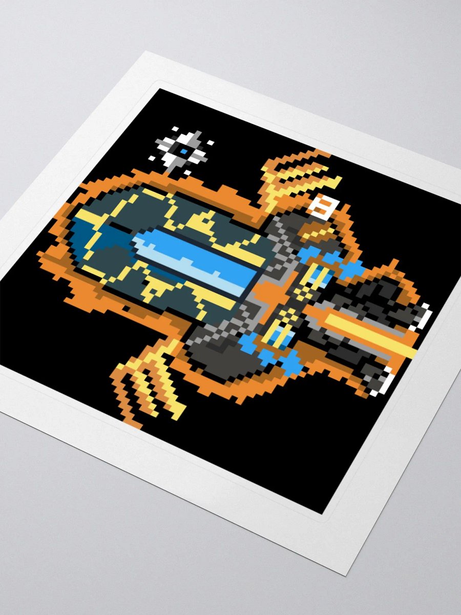 Pixel Warlock Sticker product image (8)