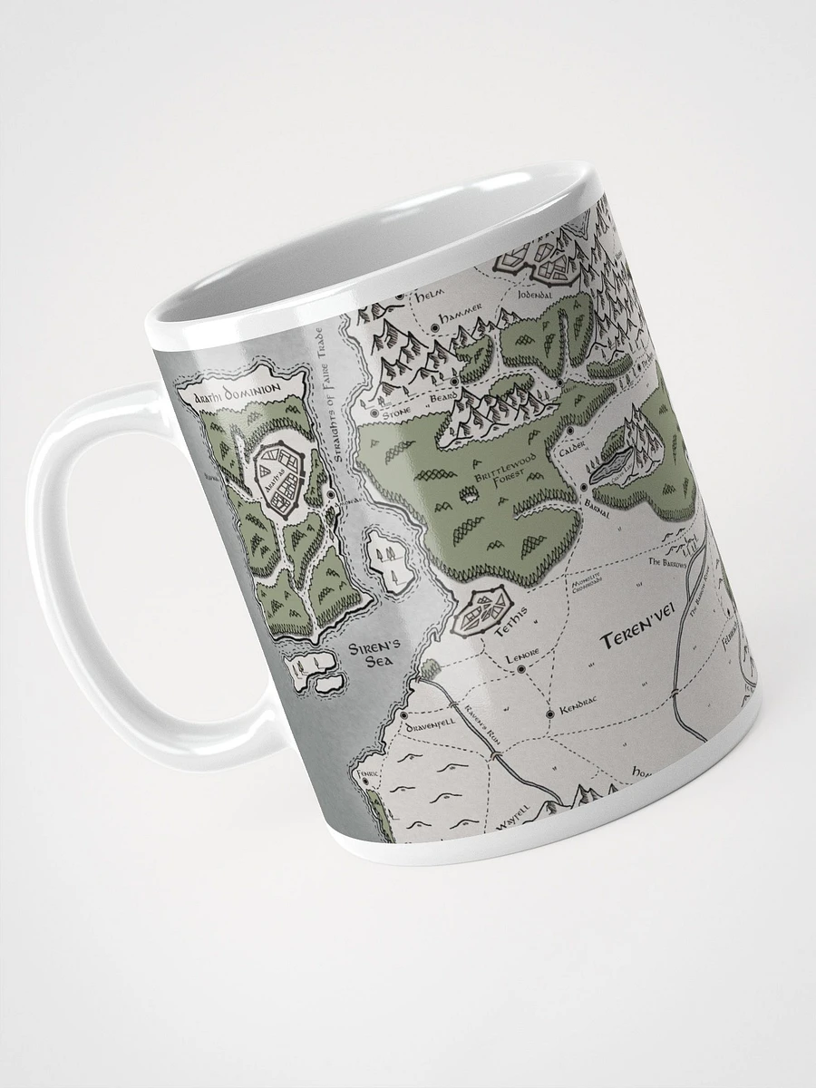 Map of Teren'vei Ceramic Mug product image (3)