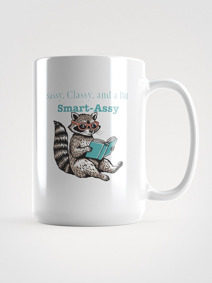 Sassy Raccoon Reader Mug product image (1)