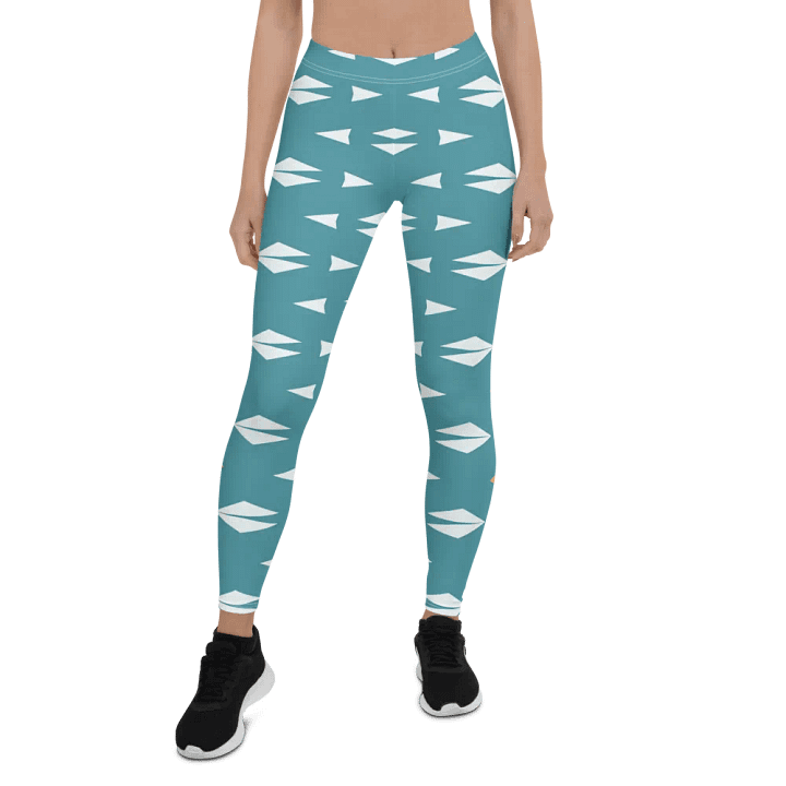 Symmetric Fusion All-Over Print Leggings product image (1)