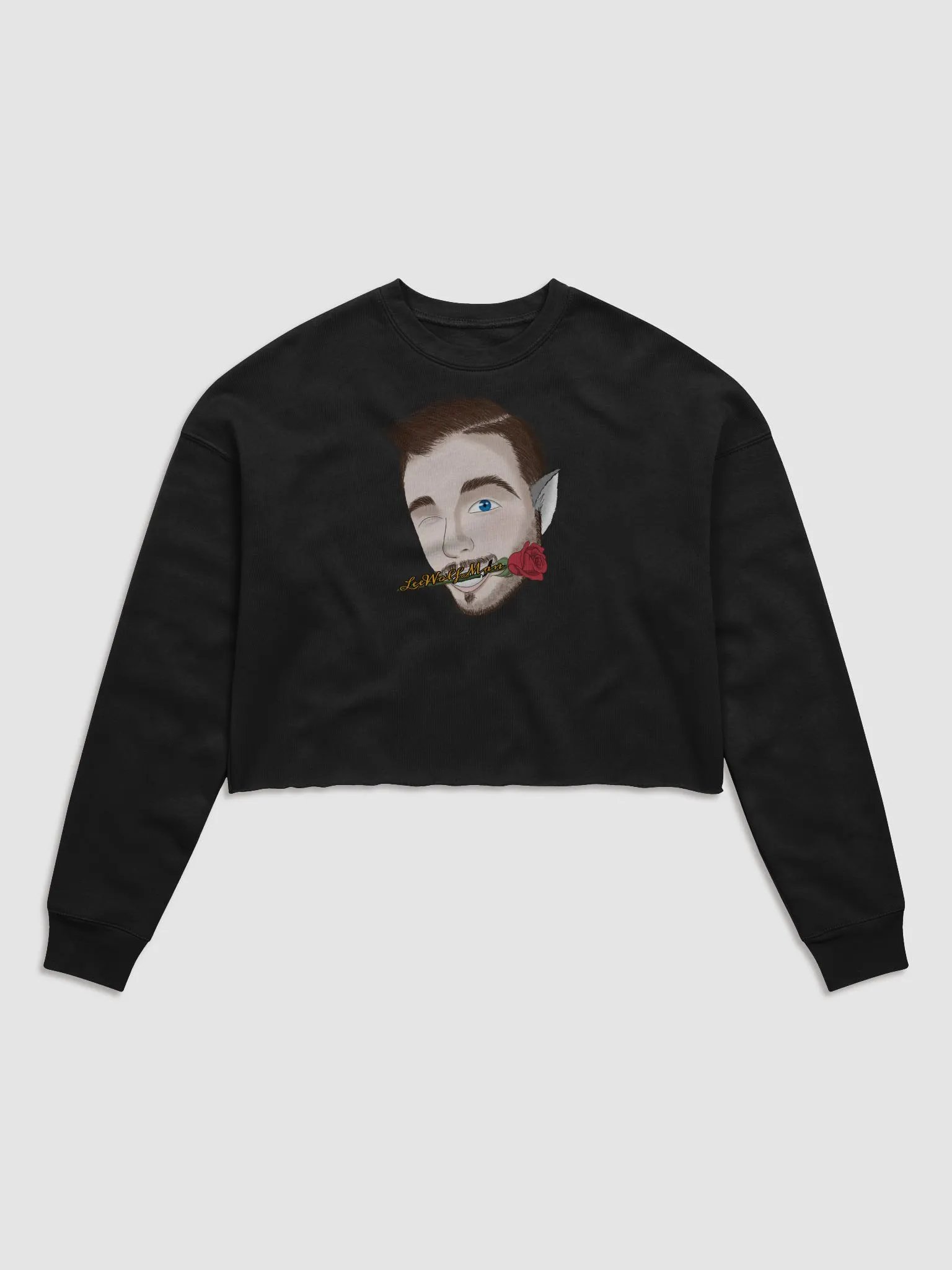 Crop Top Wolf Rose product image (1)