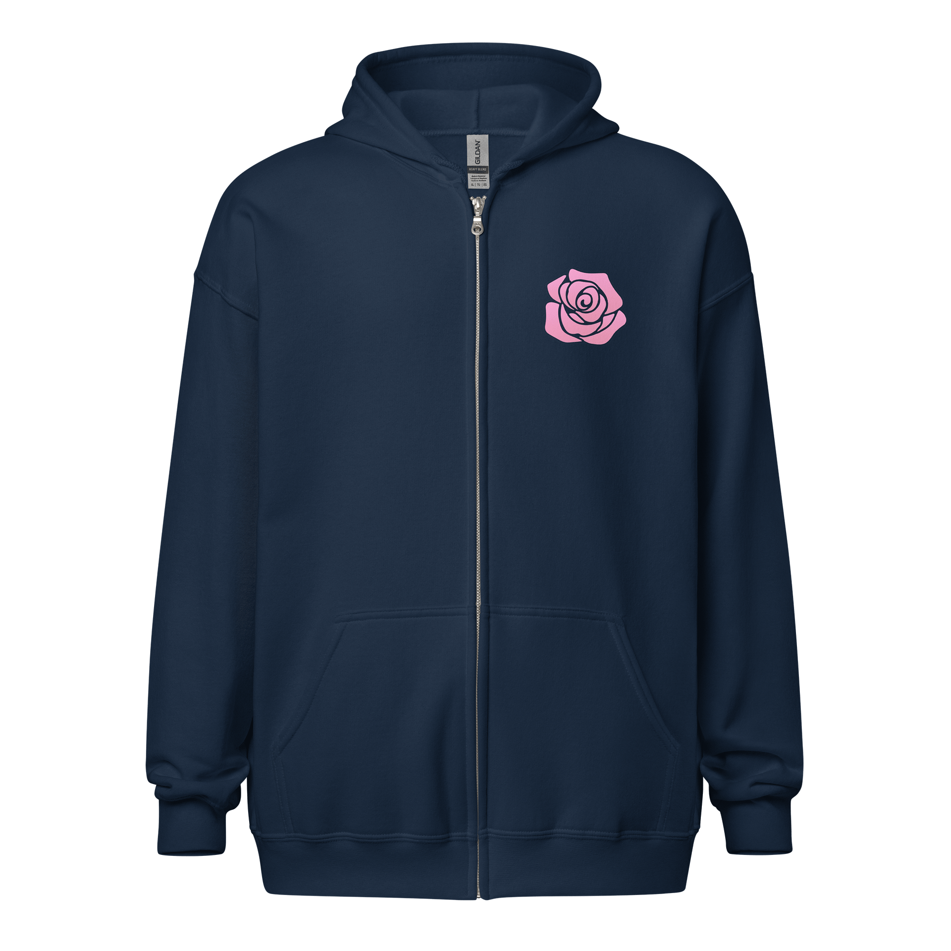 Rose Squid Kid Zip Hoodie product image (2)
