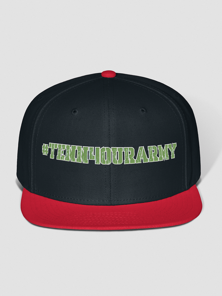 #TeNN4OURARMY Snapback Cap - Camo & White product image (4)