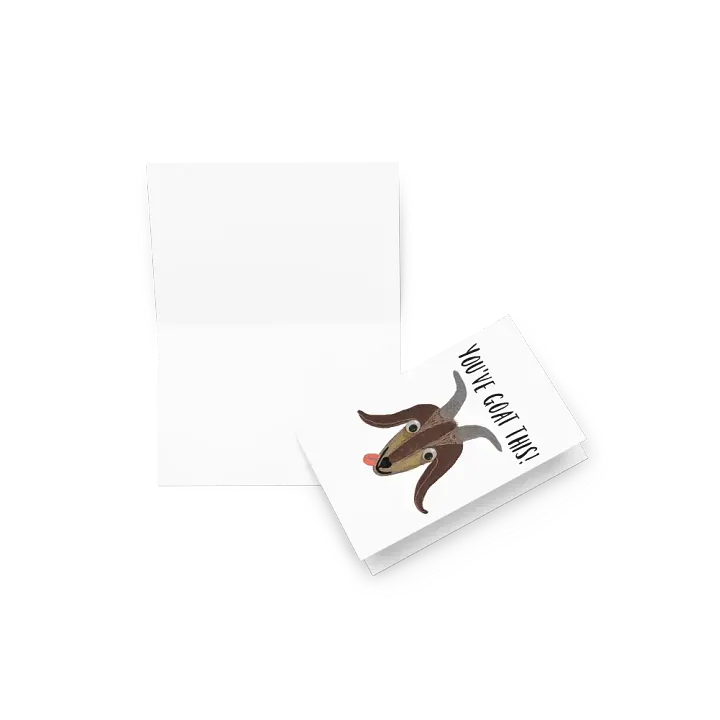 You've Goat This! Motivational Greeting Card product image (2)