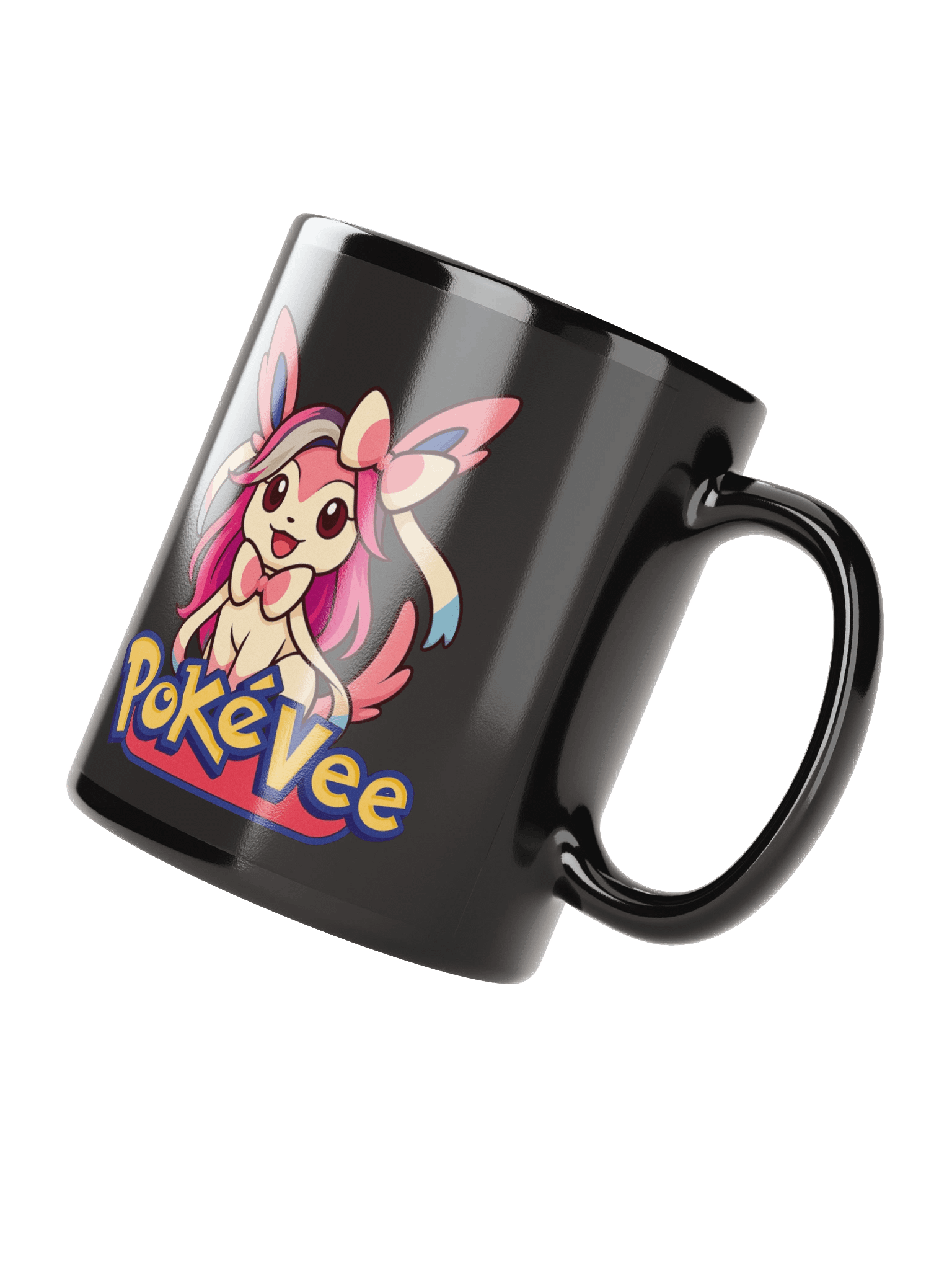 PokéVee Black Mug product image (2)