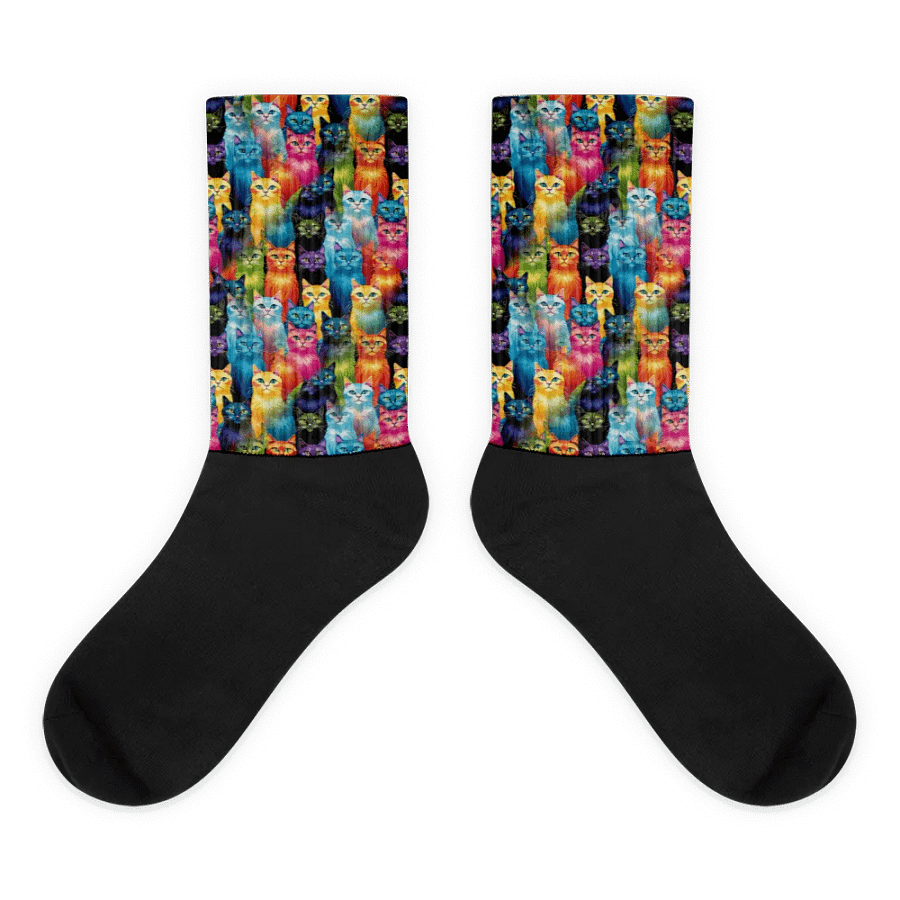 Katz Katz Katz Black Foot Socks product image (1)