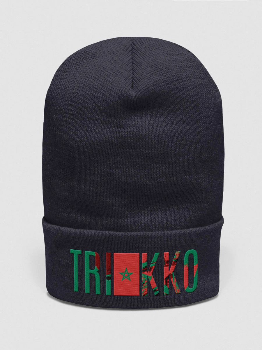 Moroccan Star Cuffed Beanie Maroc Albanie unit product image (2)