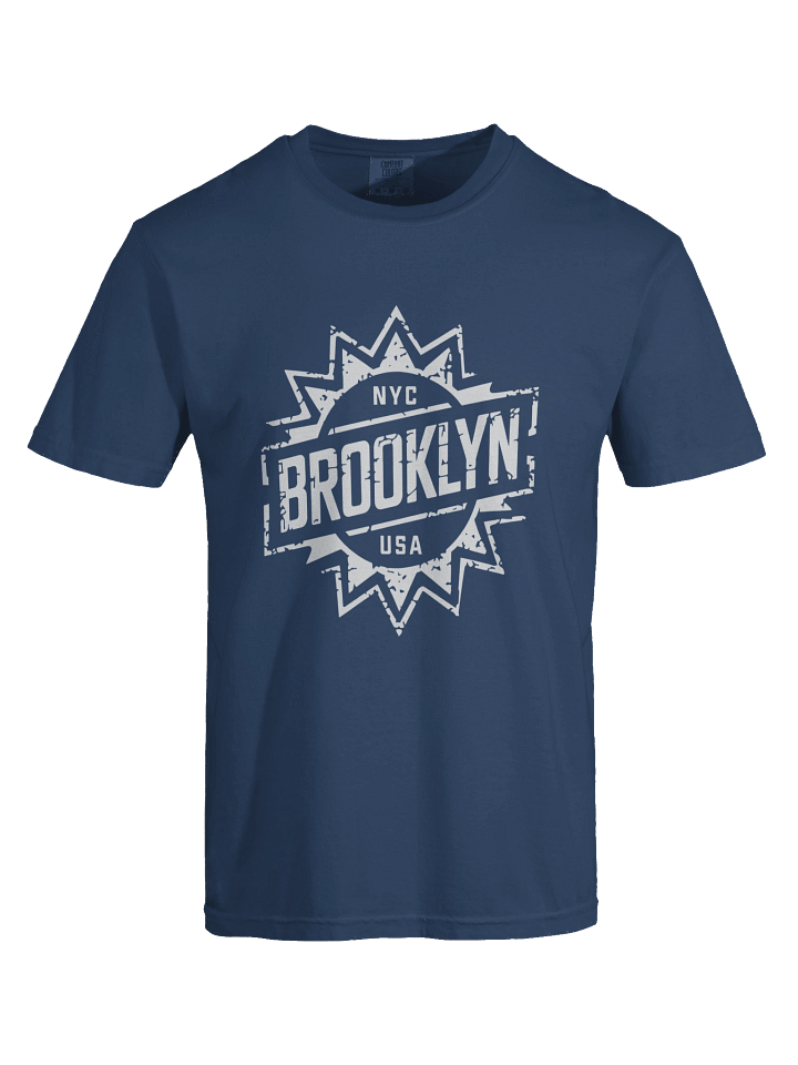 Brooklyn NYC Heavyweight Cotton T-Shirt product image (1)