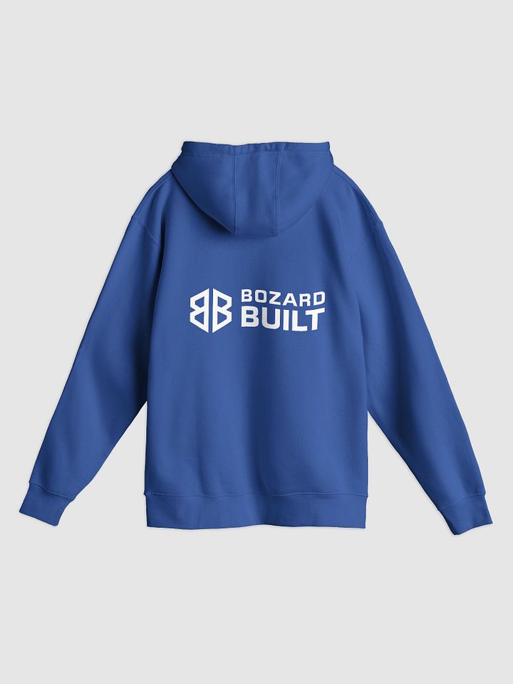 Bozard Built Blue Hoodie product image (2)