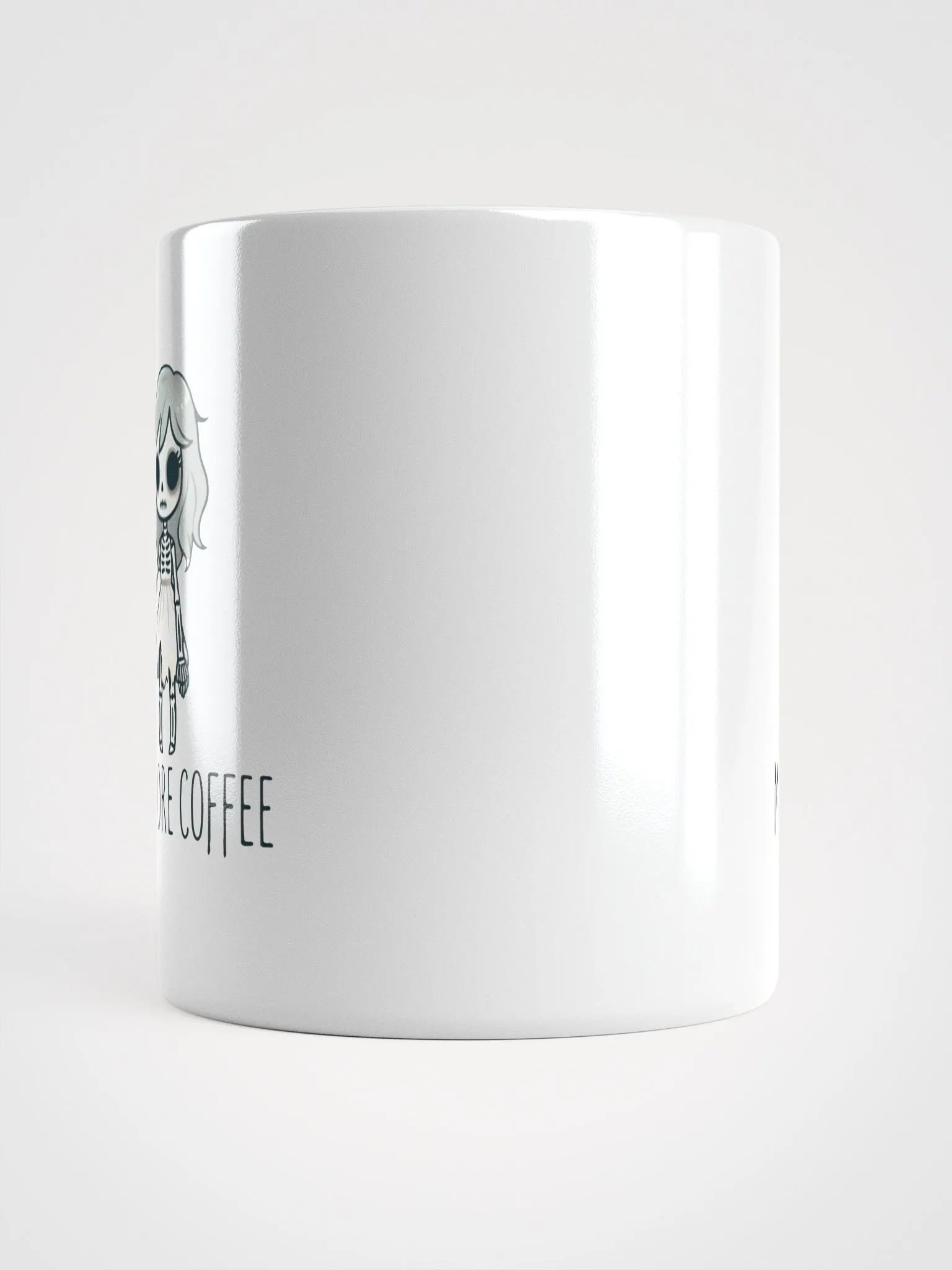 Me Before Coffee - Skeleton Girl Mug product image (13)