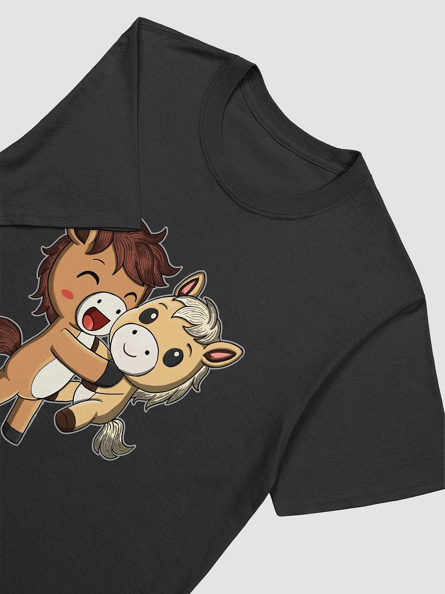 Friend-Shaped Horses T-Shirt | Cute Plush Horse Friendship Tee product image (43)