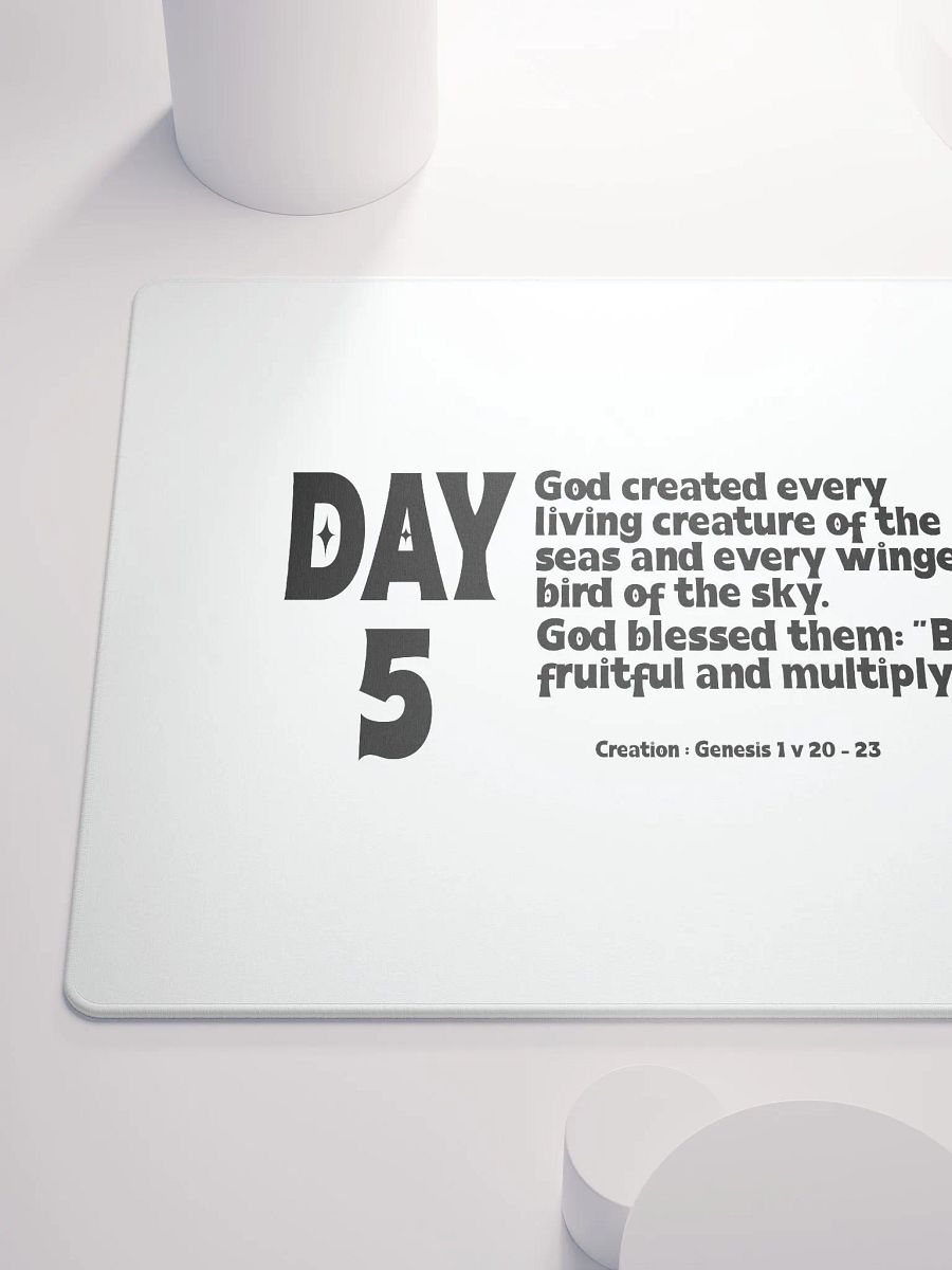 CREATION: DAY 5 Christian, Jesus, faith, God, Bible, Christianity, Jesus Christ, religion, Bible Verse, Love product image (10)