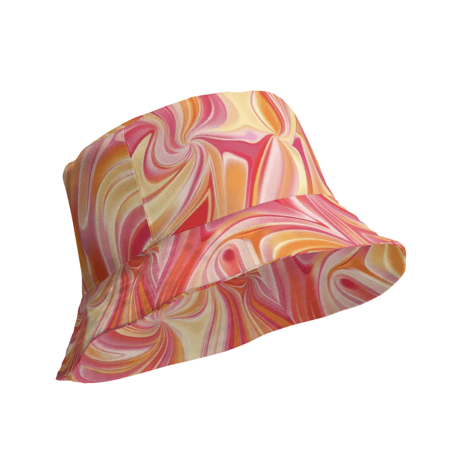 Marbled Sunset Reversible Bucket Hat product image (11)