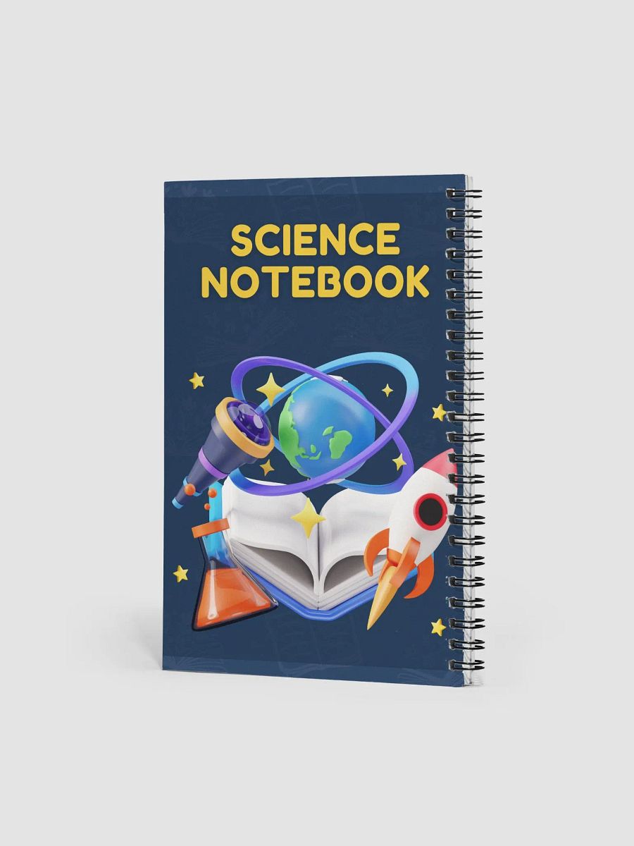 Cosmic Science Spiral Notebook product image (2)
