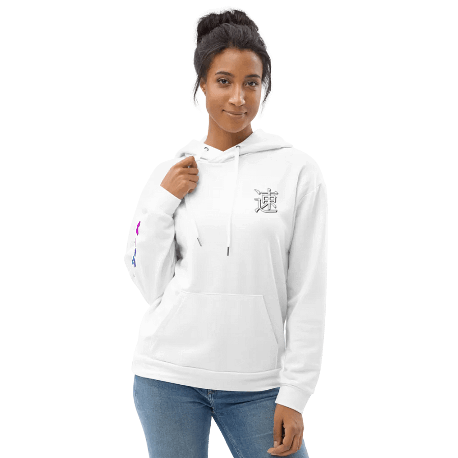Biker Girl - Hoodie (White) product image (10)