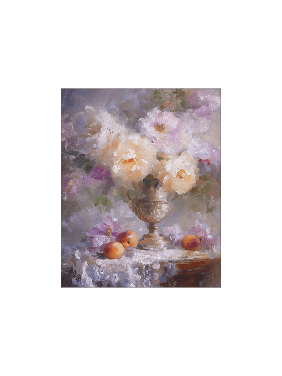 Peach Daydream Art Print product image (4)