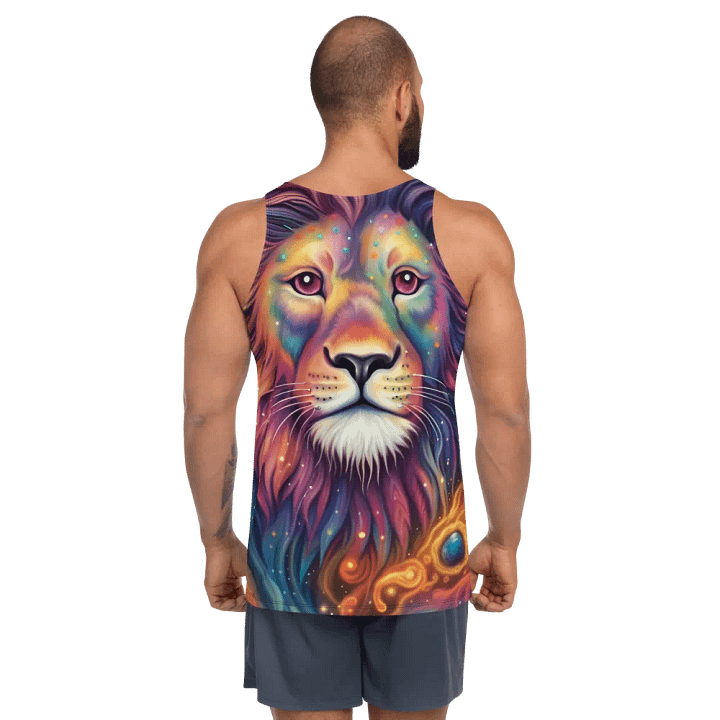 Harmony Lion All-Over Tank Top product image (1)