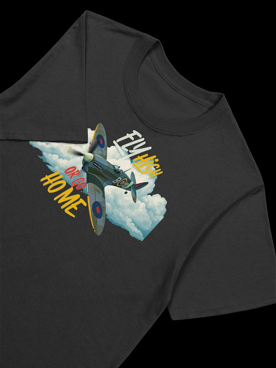 Fly High or Go Home-Vintage Airplane Design T-Shirt product image (18)