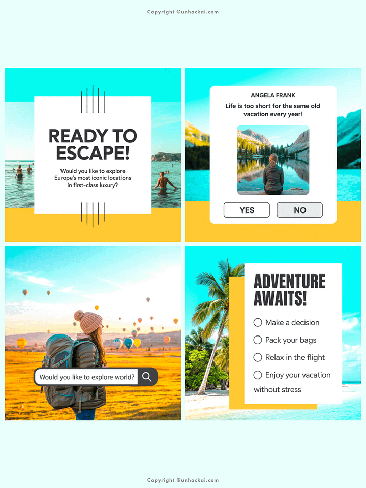 32 travel ideogram ai prompts for Instagram product image (2)