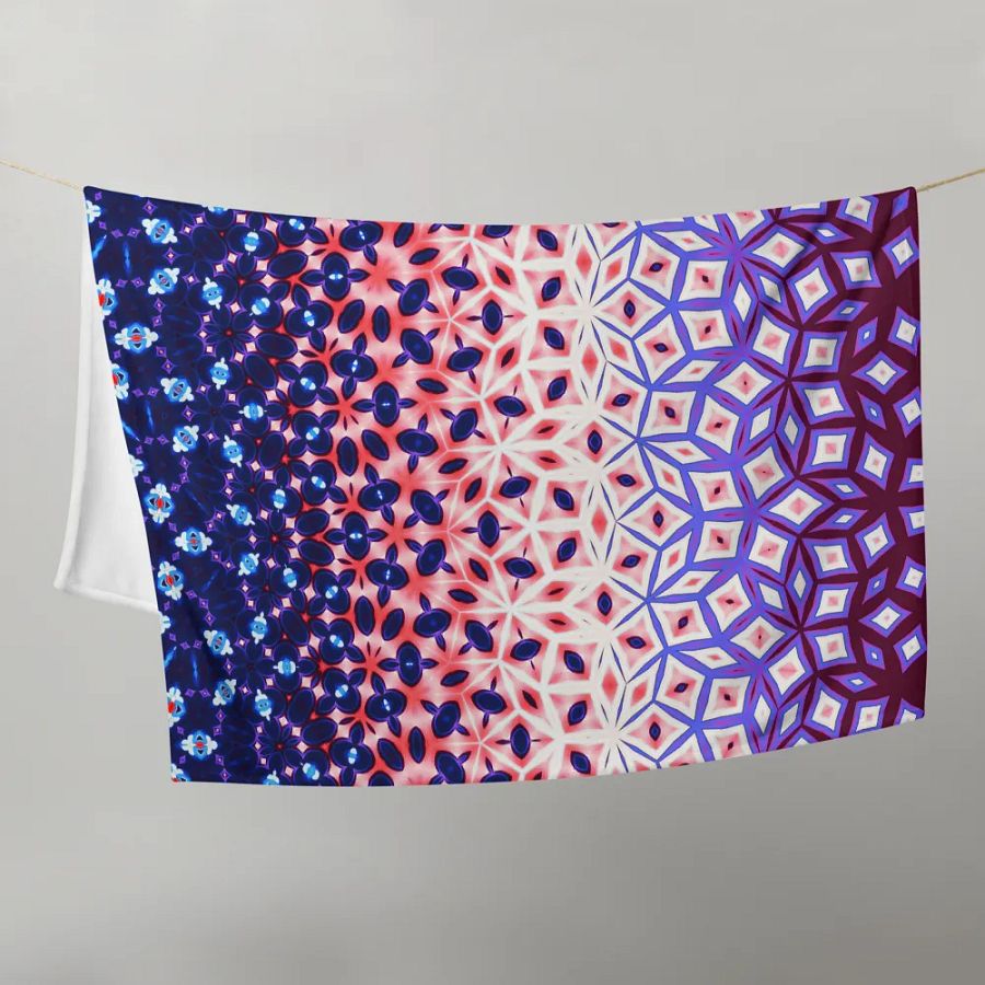 Octagonal Metamorphosis Throw Blanket product image (10)