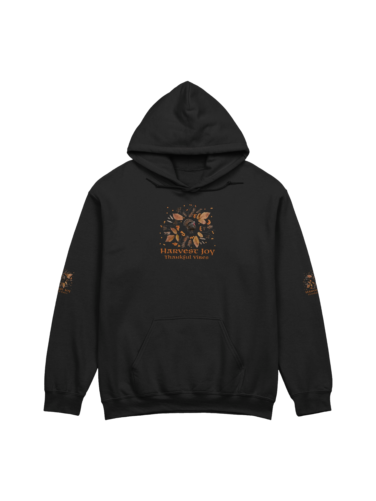 Harvest Joy Thankful Vibes Hoodie – Autumn Spirit product image (5)