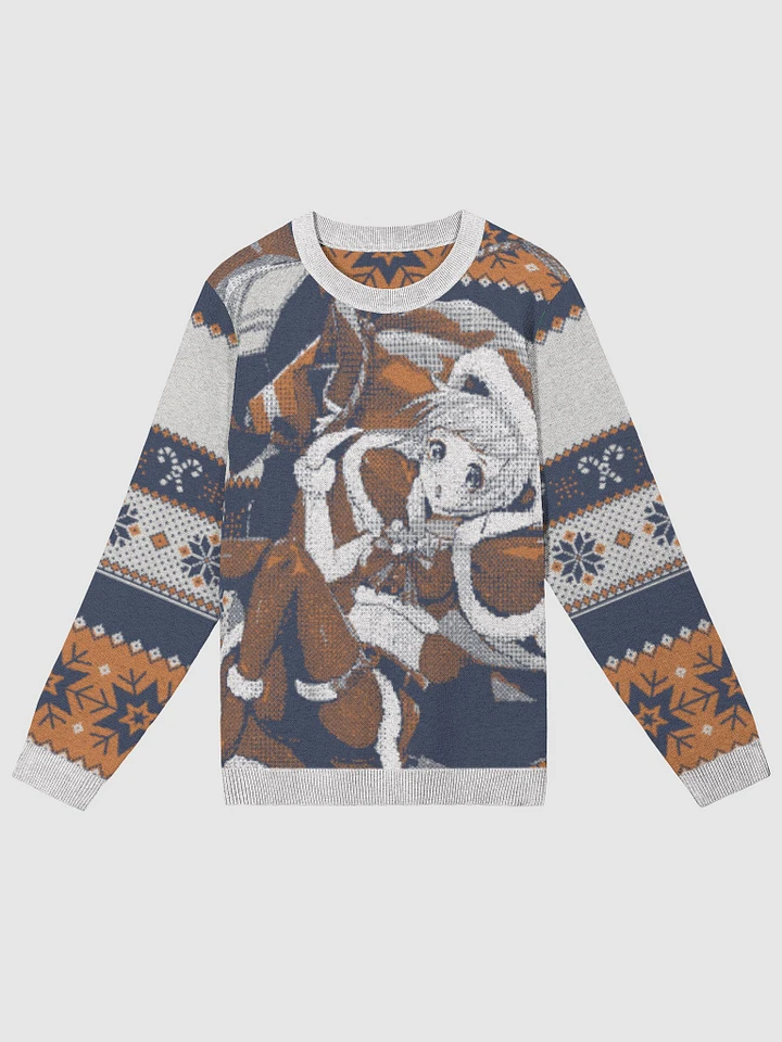 Mizu Knitted Christmas Sweater Orange product image (1)