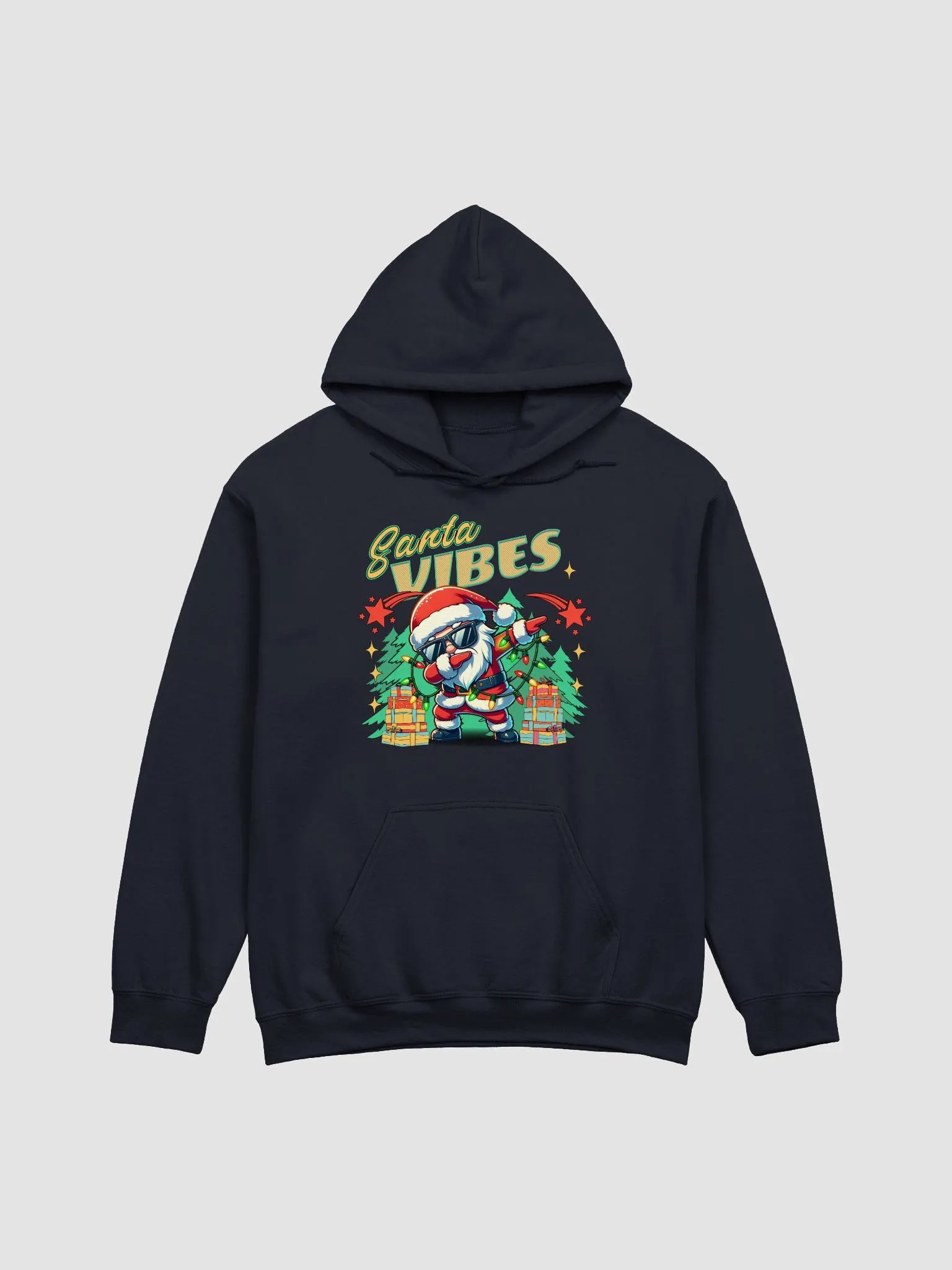 Santa Vibes Dabbing Holiday Hoodie product image (13)