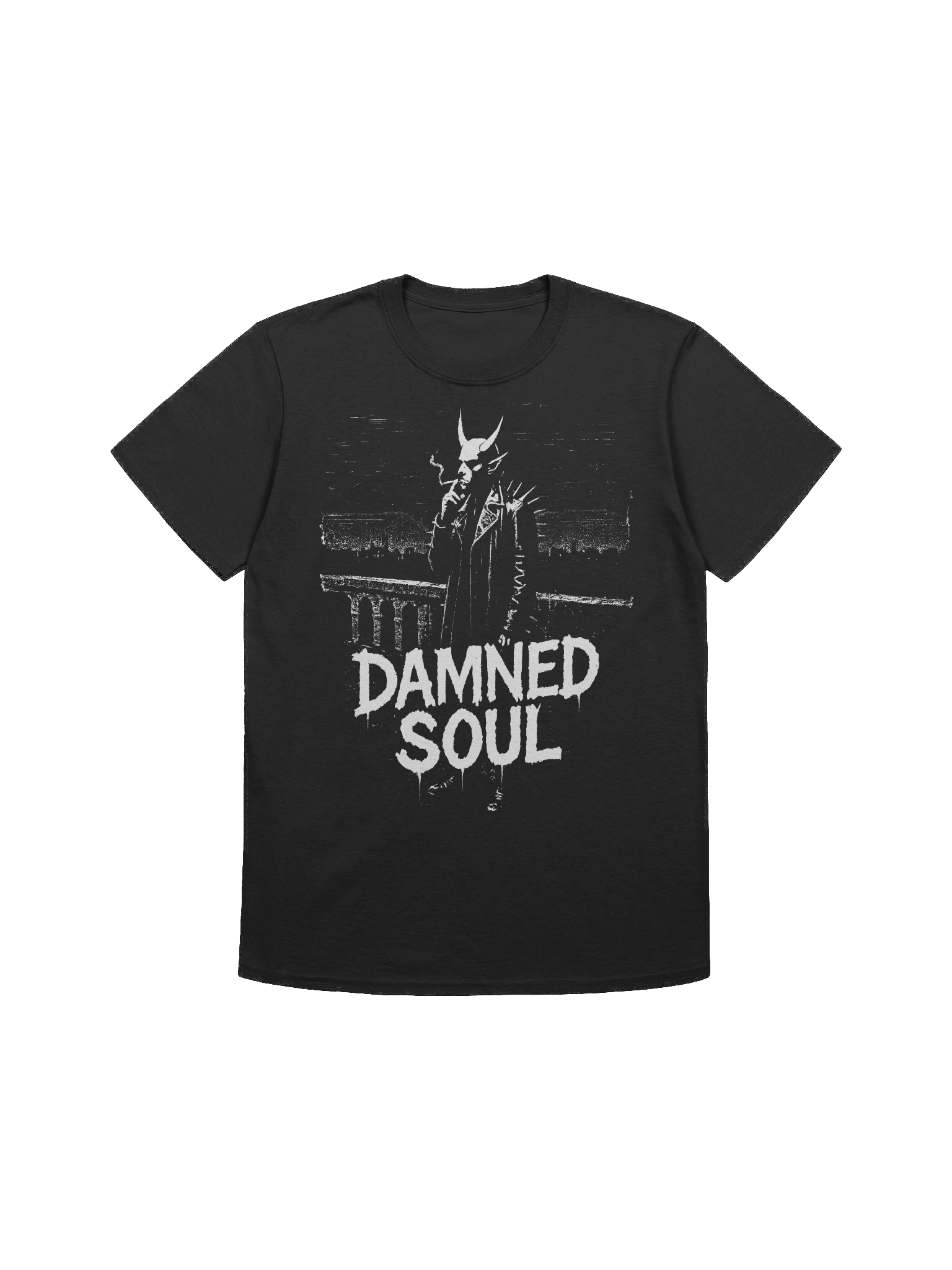 Damned Soul Goth Punk Tee (03) product image (3)