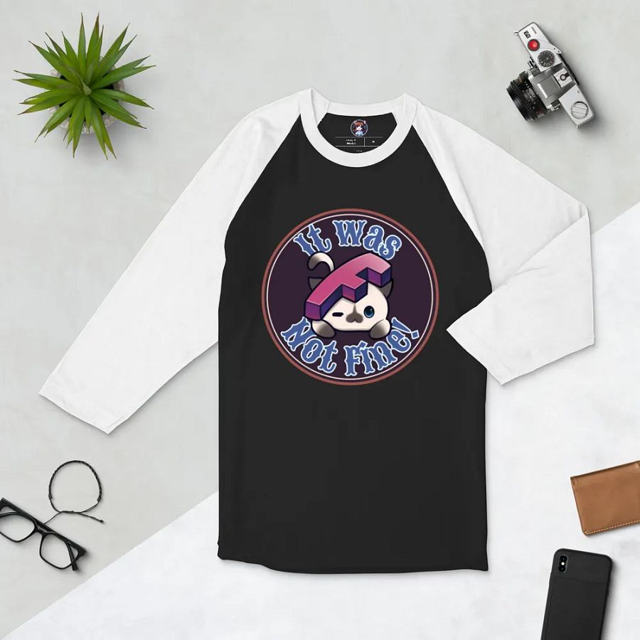 It Will Be Fine Jersey Raglan Tee product image (15)